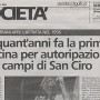 L’ARTICOLO SUL QUOTIDIANO DEL GOLFO